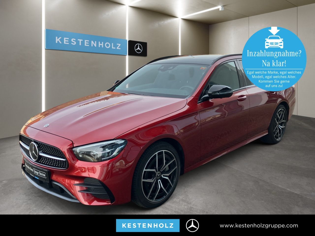 Mercedes-Benz E 400 d T-Modell 4Matic AMG+NIGHT+PANO+360°
