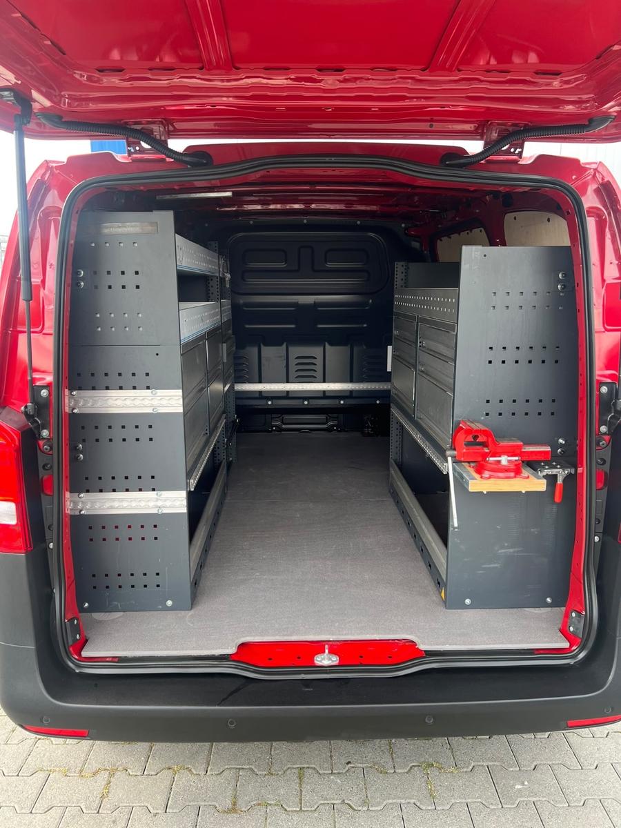 Mercedes-Benz Vito 110 KOMPAKT KLIMA TEMPOMAT 2-SITZE SCHRÄNKE, миниатюра 10