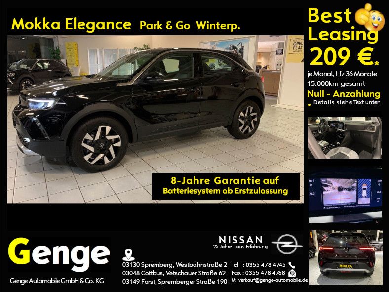 Mokka-e Elegance, Park & Go-Paket, Winter-Paket,