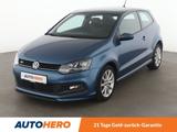 Volkswagen Polo 1.2 TSI Highline BMT*NAVI*PANO*LED*TEMPO* - mit Benzin-Antrieb: Blau, Allwetterreifen, Kleinwagen