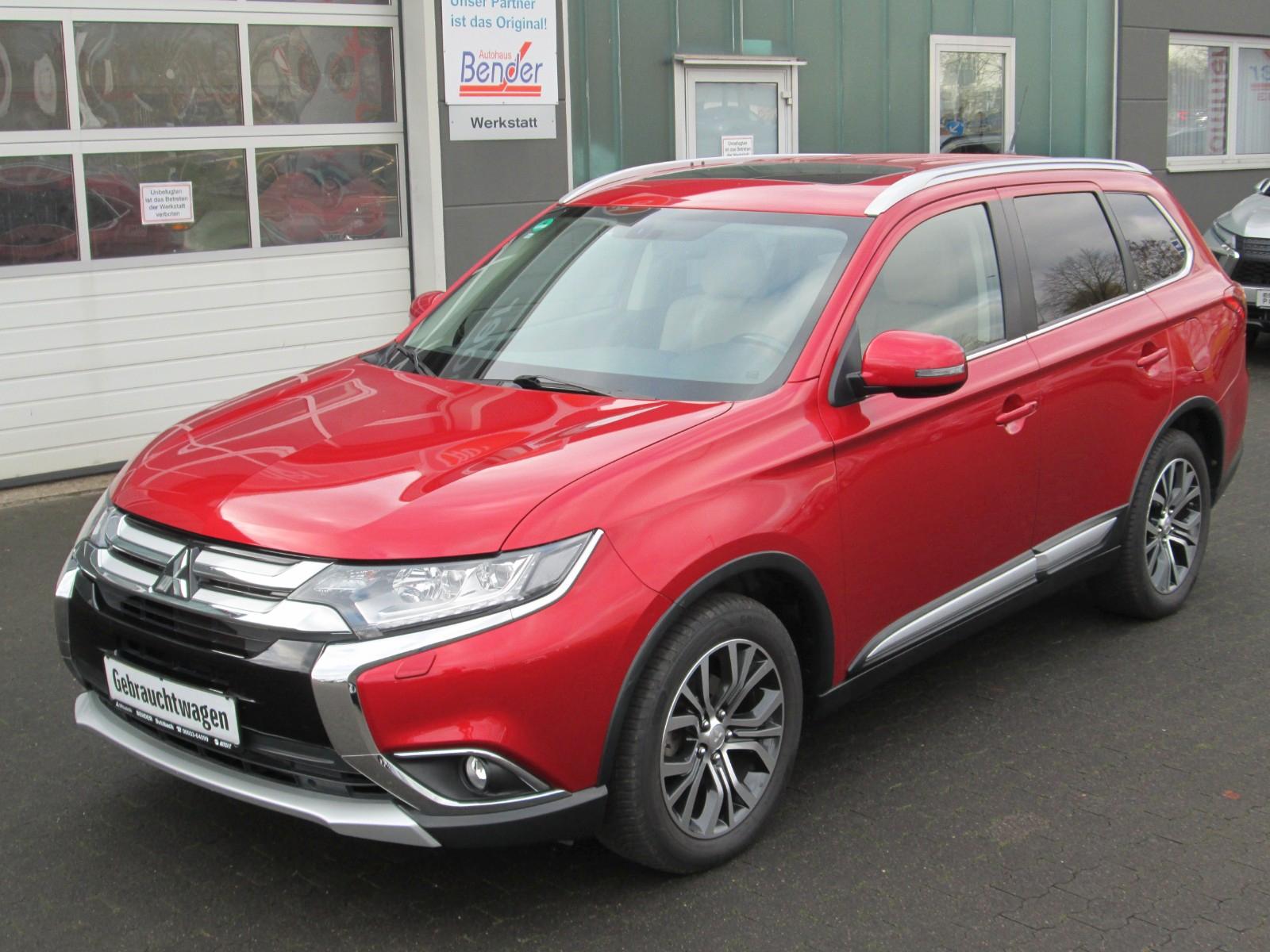 Mitsubishi Outlander 2.2 DI-D Top ClearTec 4WD Leder Beige