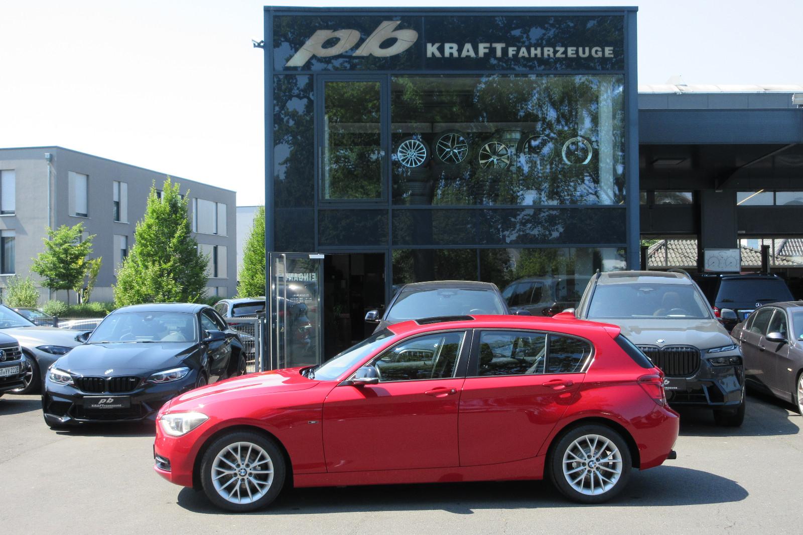 BMW 120d Sport Line Navi Xenon AHK Schiebedach PDC