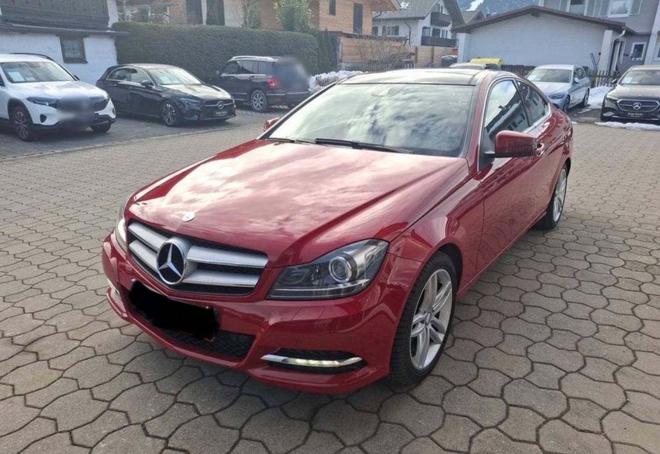 Mercedes-Benz C 250 CDI Coupe*Pano*Kamera*Garantie*AHK