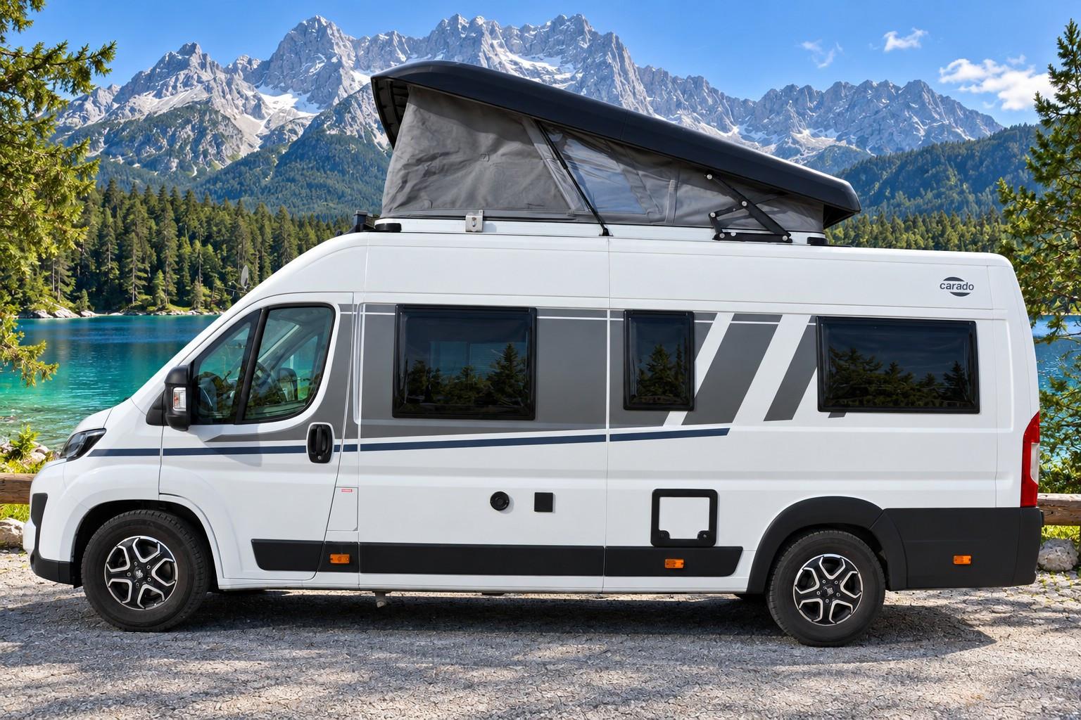 Carado CV 640 mit Aufstelldach