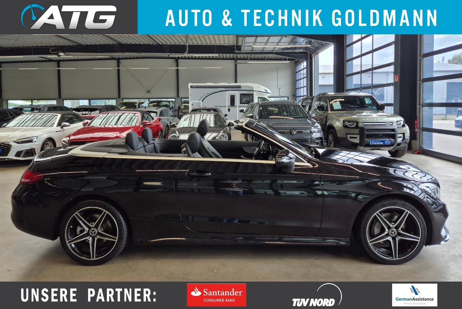 Mercedes-Benz C 180 CABRIO AMG LINE NAVI LED SHZ 360CAM DISTRO