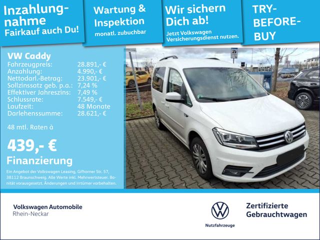 Volkswagen Caddy 1.4 TSI DSG Comfortline AHK Navi Xenon Kam