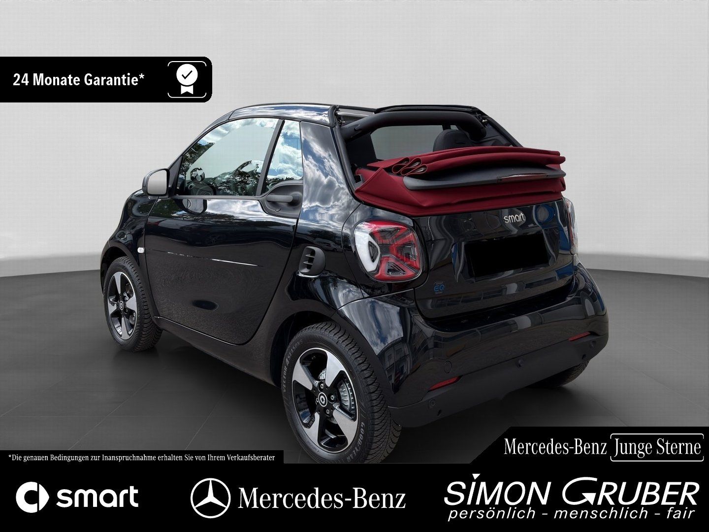 Fahrzeugabbildung Smart fortwo EQ Cabrio Exclusive Winter VollLED Kamera