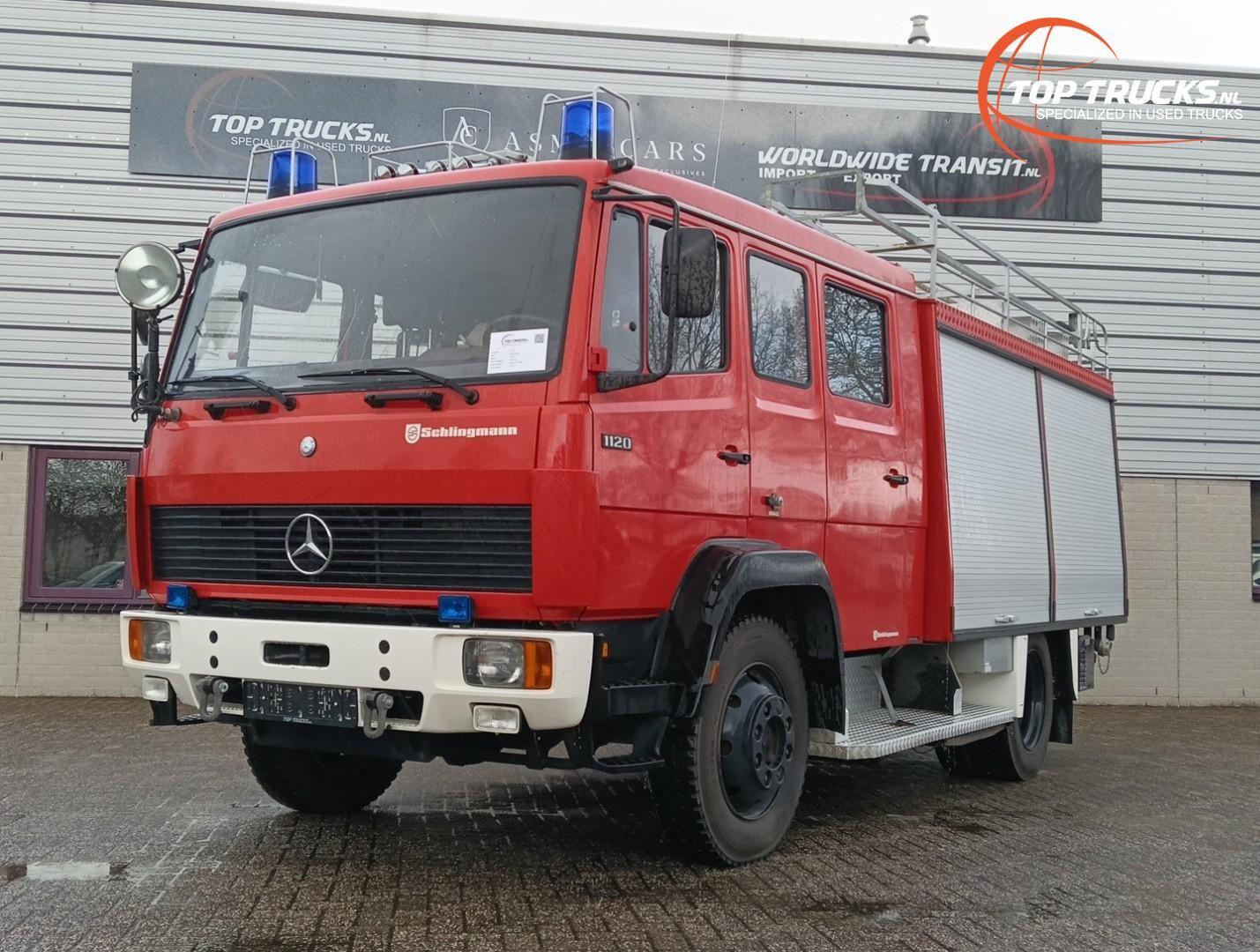 Mercedes-Benz 1120 AF 4x4 - 1.600 ltr watertank -Feuerwehr, Fi
