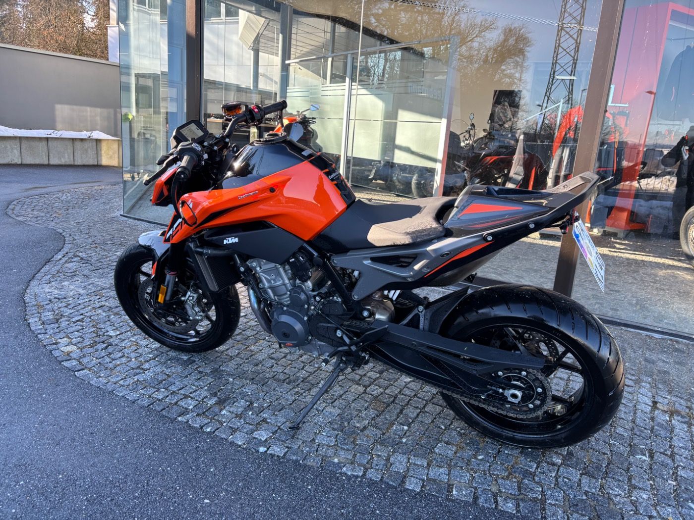 Fahrzeugabbildung KTM 790 Duke Quickshifter kurzes Heck