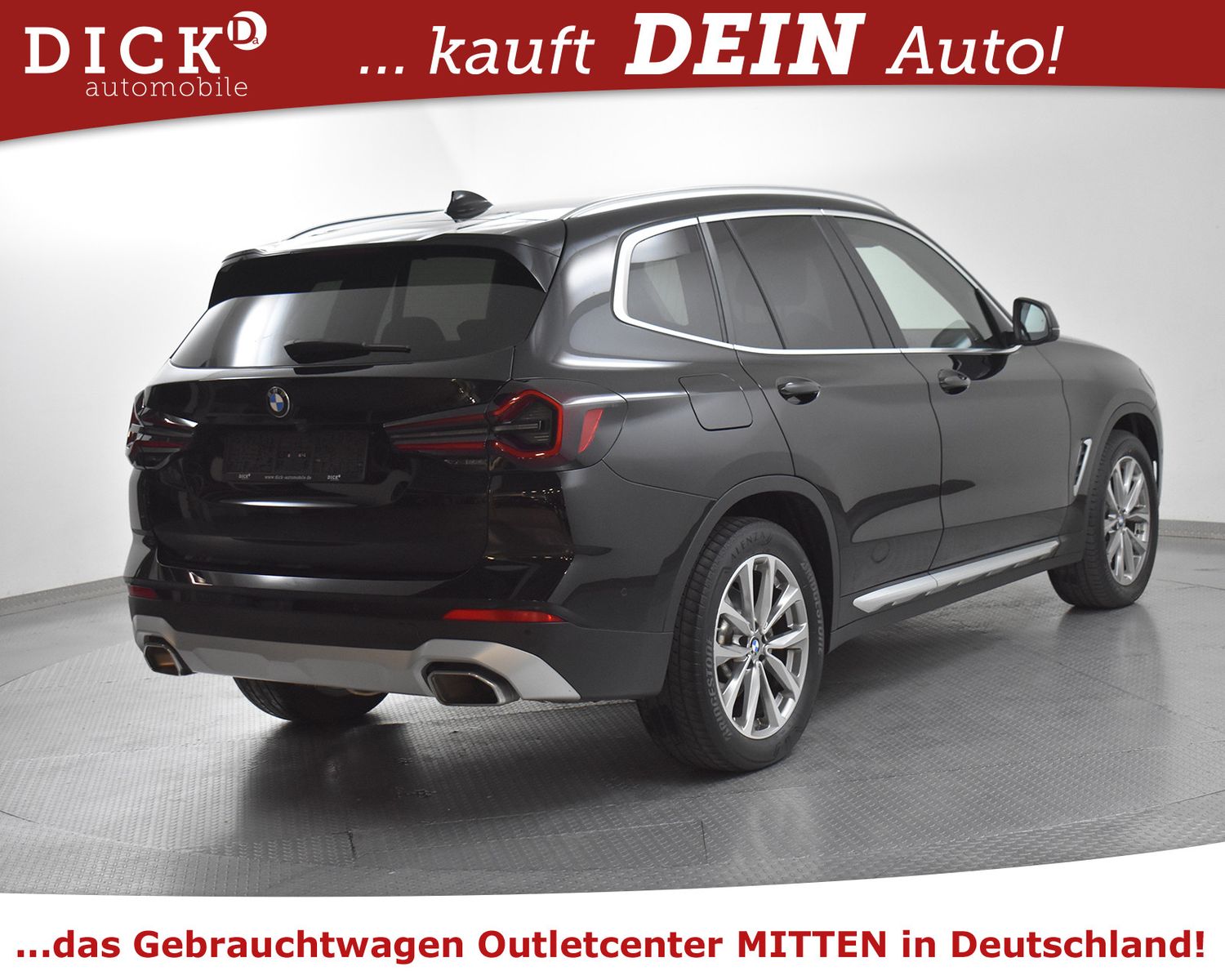 BMW X3 xDr 20d Aut Sport LEDER+PROF+AHK+KAM+SHZ+M19" - Image 8