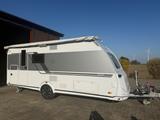 Knaus Sport 500 QDK mit Klima Wigo Markise Mover - Heckgarage Wohnwagen Mit