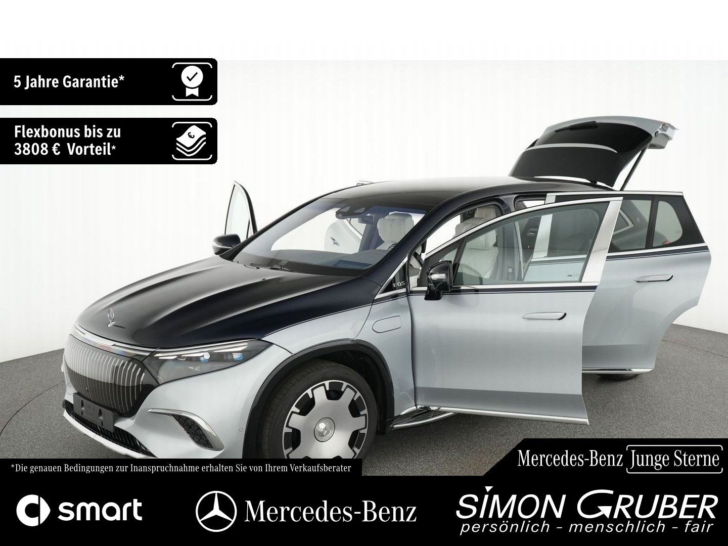 Fahrzeugabbildung Mercedes-Benz EQS 680 SUV Maybach First Class Executive Chauff