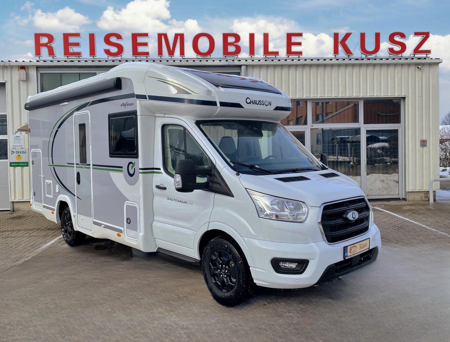 Chausson 640 Titanium Line- 3,5T, Arctic,Connect,Drive,