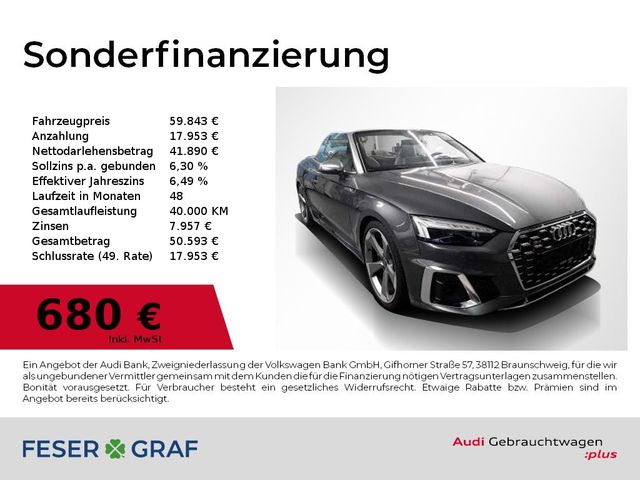 Audi S5 Cabriolet TFSI qu B&O,HUD,Navi,Sportsitze+