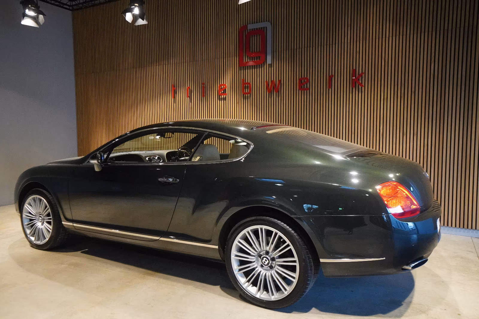 Bentley Continental GT SPEED 6.0 W12*grün/beige*RHD*