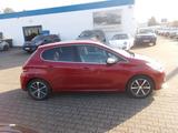 Peugeot 208 Allure, Leder, Navi, SHZ, zus. WR, 1. Hd. - rote Peugeot 208