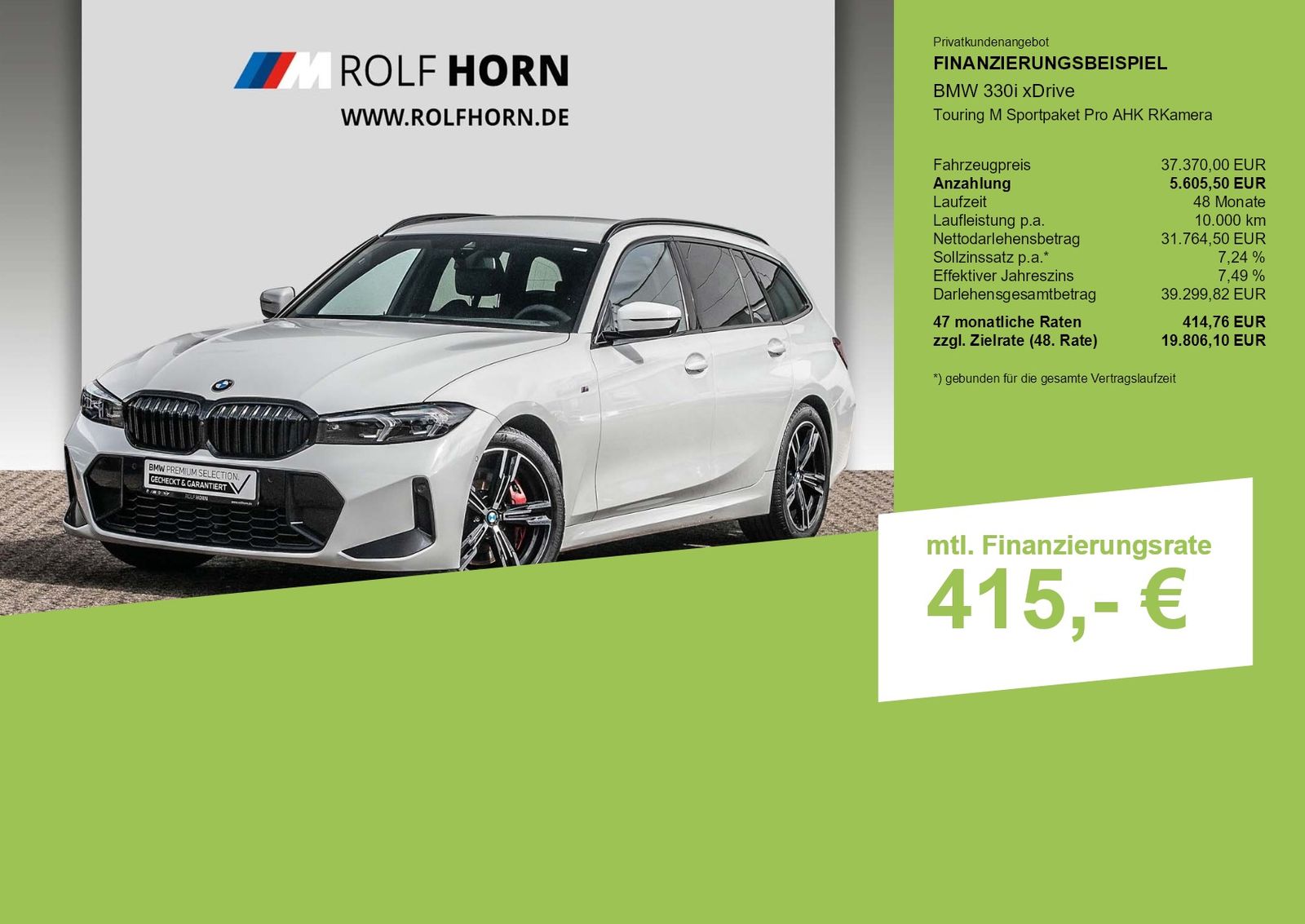 BMW 330i xDrive Touring M Sportpaket Pro AHK RKamera foto 3