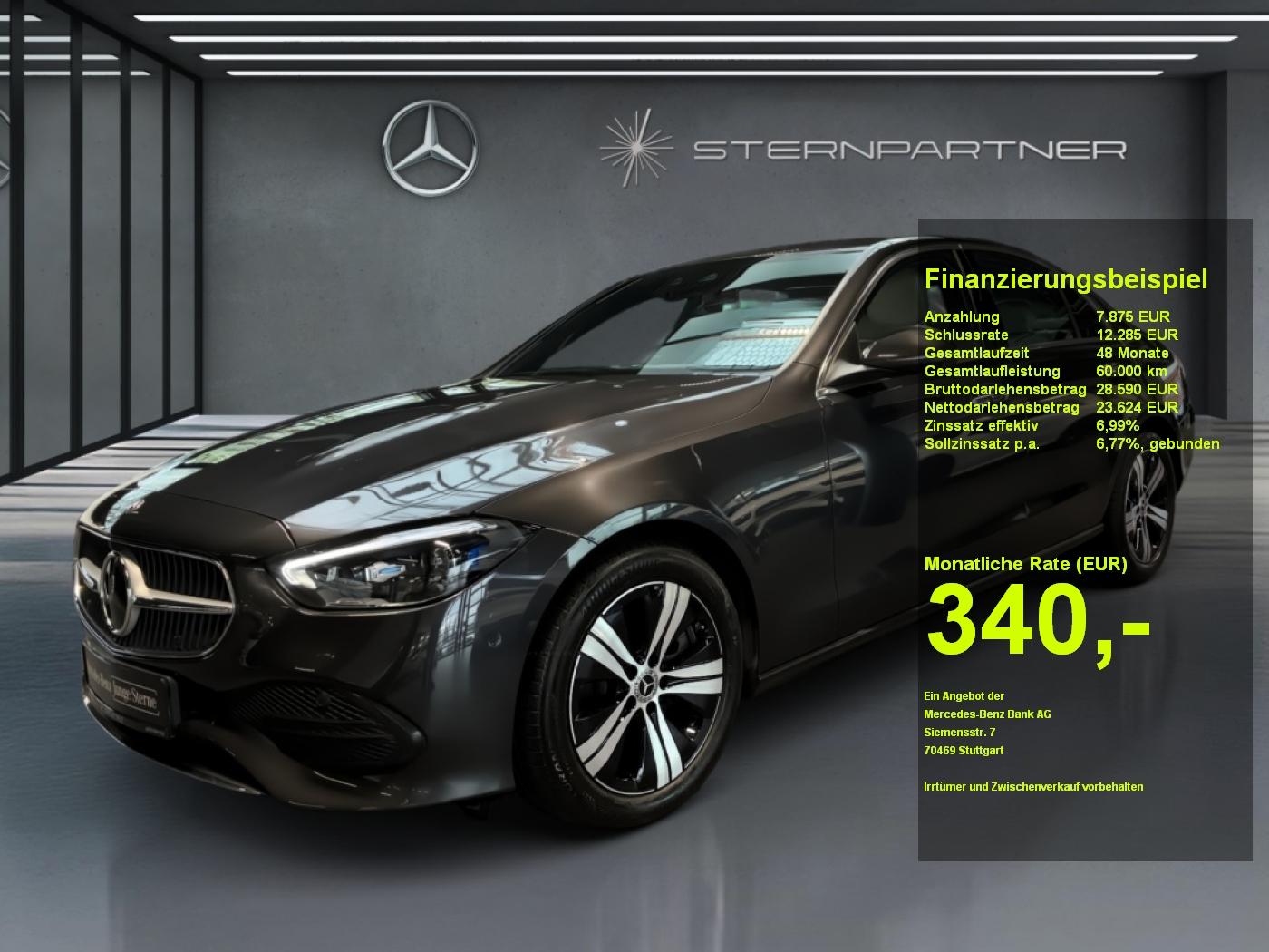 Mercedes-Benz C 300 Avantgarde, D.Light, Sound, 360°, Distr.