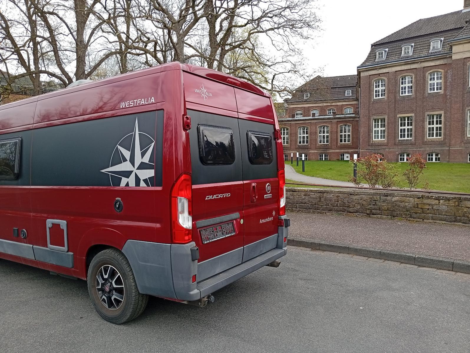 Westfalia Columbus,Amudsen,AlkoMotorradbühne,schwenkbar1.H