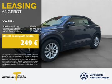 Volkswagen Leasingangebot: Volkswagen T-Roc Cabrio 1.5 TSI DSG R-LINE BLACK IQ.LIGHT N