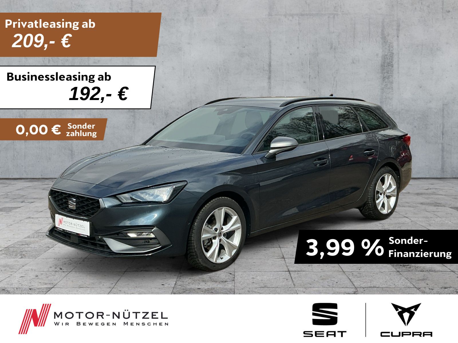 Seat Leon ST 1.5 eTSI DSG FR-LINE LED+NAV+ACC+SHZ+RFK