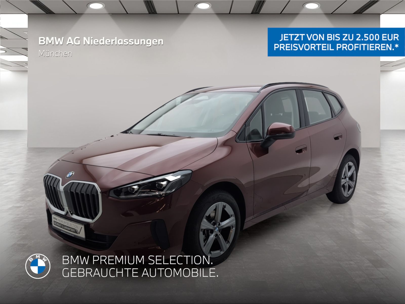 BMW 220i Active Tourer AHK Kamera LED Sitzheizung