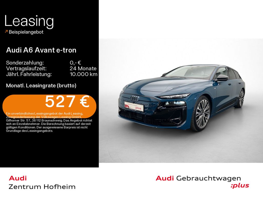 Audi A6 Avant e-tron performance*Air*B&O*AR-HUD*LED+*