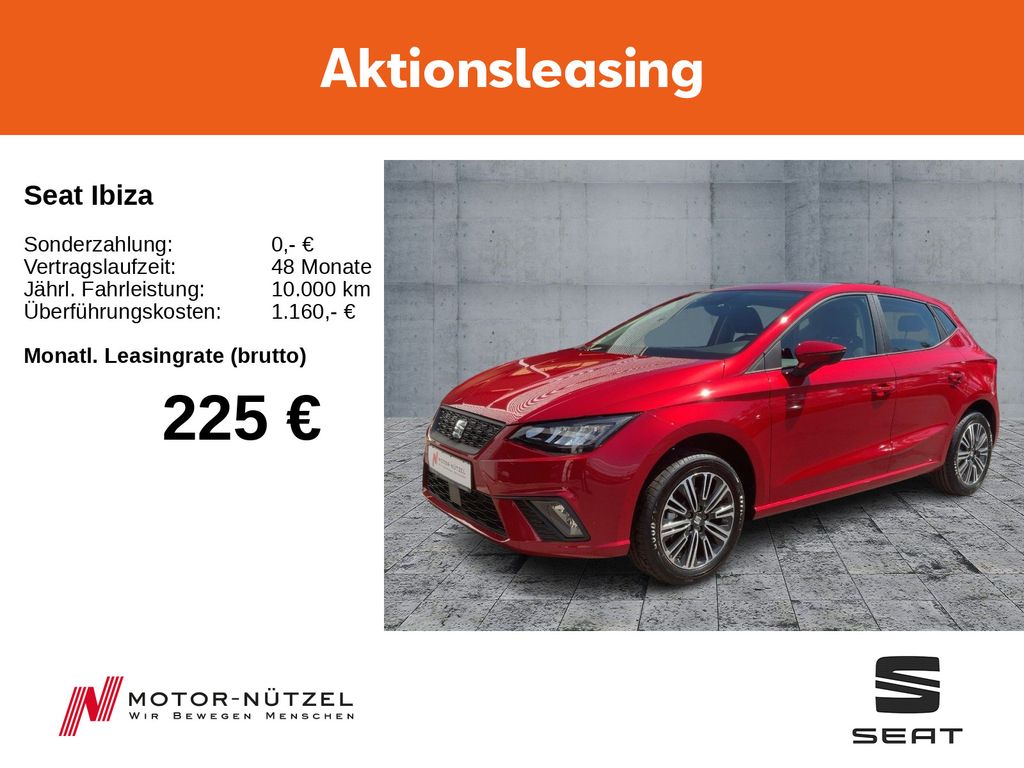 Seat Ibiza Style 110PS/ SHZ/NAVI/PDC/Wireless Charger