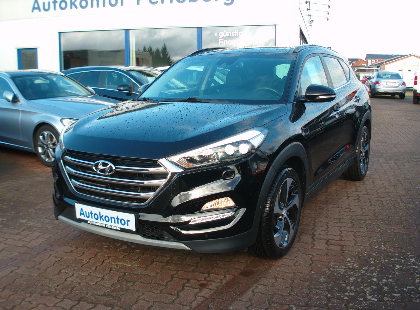 Hyundai Tucson Premium 4WD.Vollleder.LED.Pano.AHK
