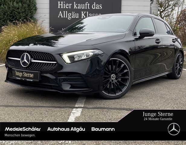 Mercedes-Benz A 250 AMG Night Pano Led Burm Kam Ambie 19"-AMG