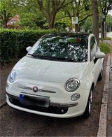 Fiat 500 in weiß mit Schiebedach - Fiat 500: Weis