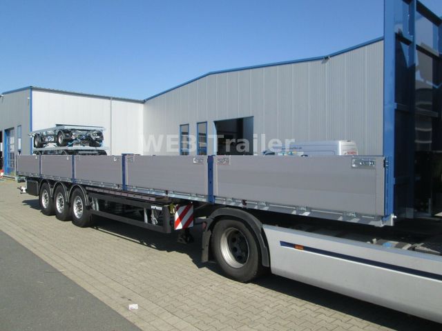 Web-Trailer PRSSQPI-27 Baustoff-Sattelauflieger