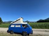 Volkswagen VW T3 Westfalia Camper mit Aufstelldach und H-Ke - Volkswagen T3 Oldtimer mit Benzin-Antrieb