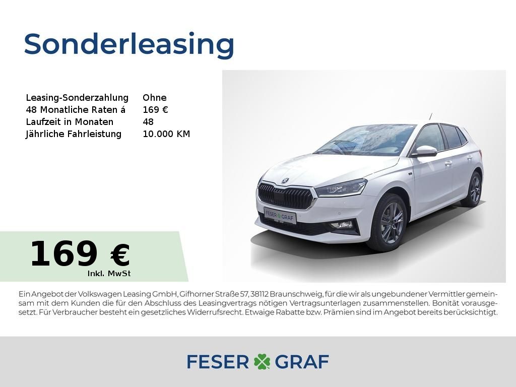 Fabia TOUR 1,0 TSI SHZ,LHZ,TEMPOMAT,KESS