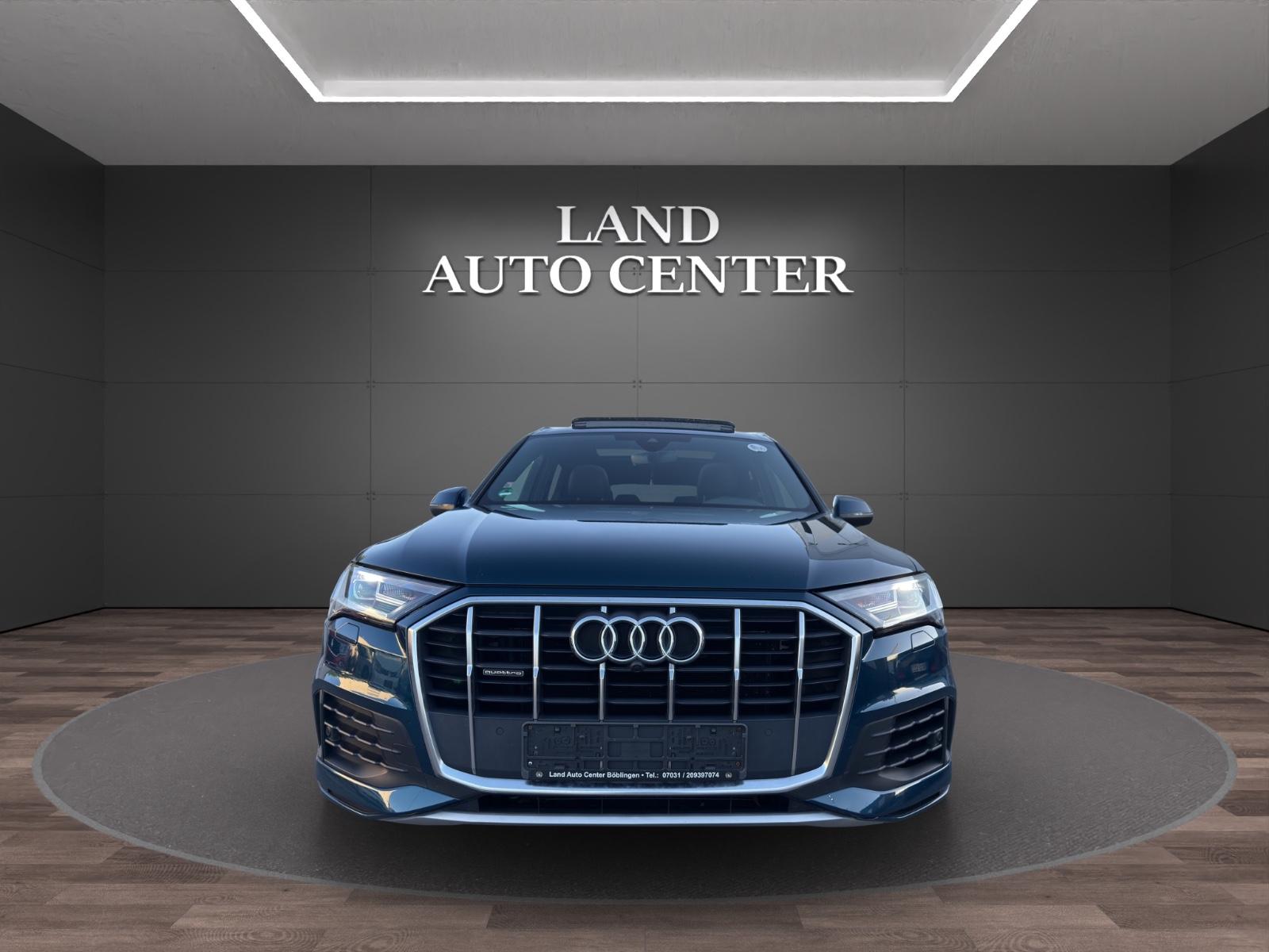 Audi Q7 45 TDI QUATT*SLINE*PANO*7-SITZ*AHK*CAM*LED*