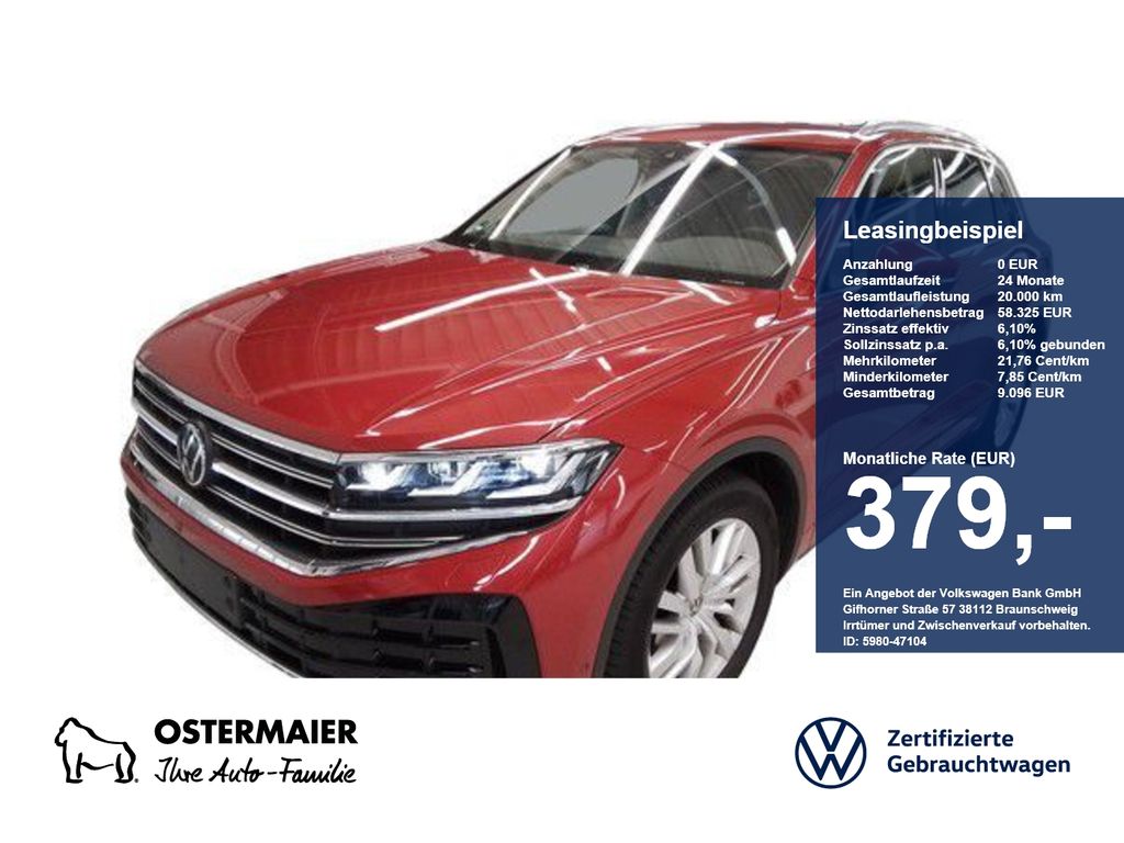 Volkswagen Touareg ELEGANCE 3.0TDI 286PS NP.108T STDHZG.LUF