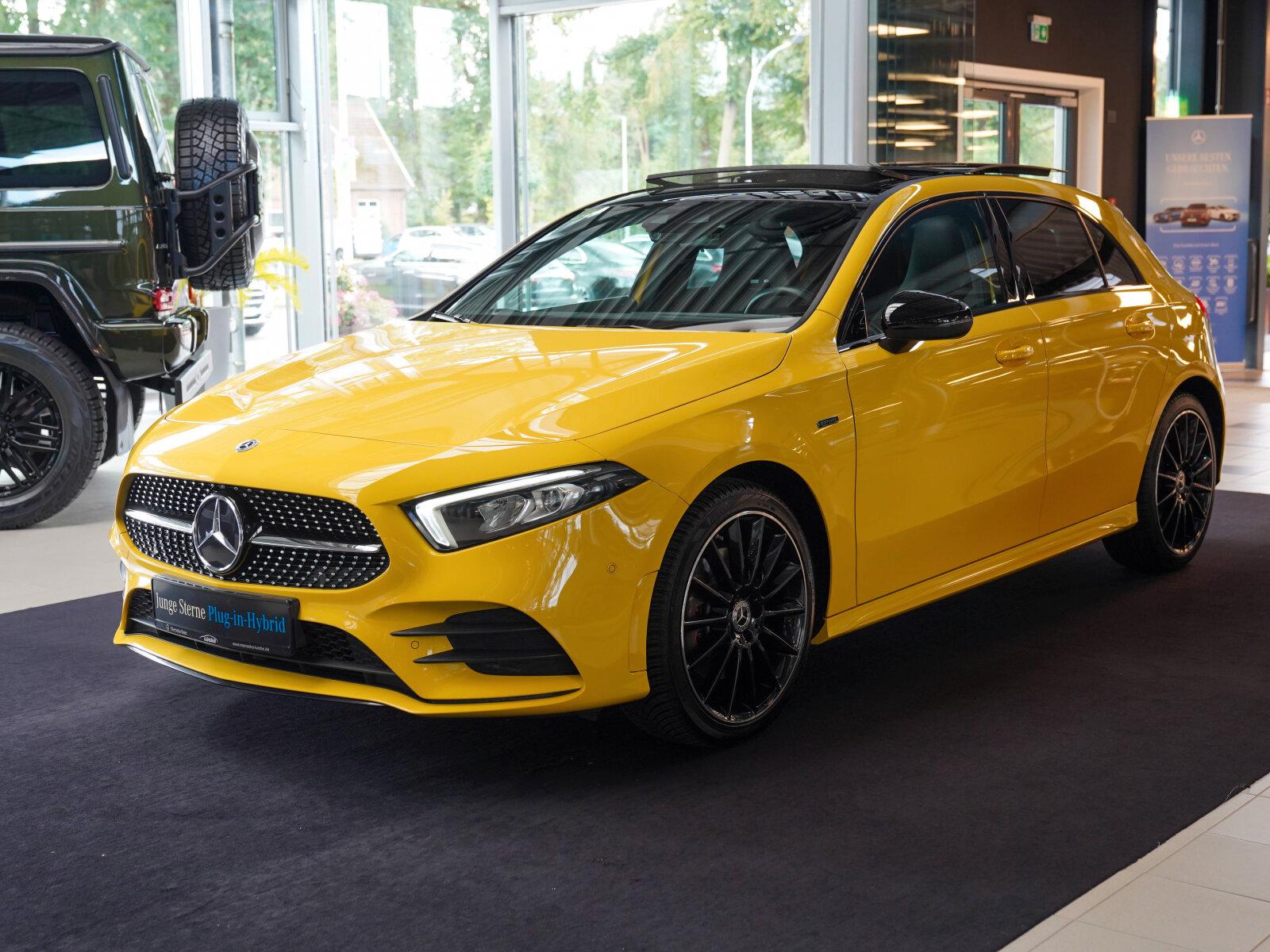 Mercedes-Benz A 250 e AMG Line Night Vielspeiche Pano Burmeste