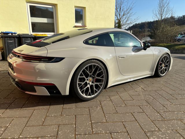 Porsche 992/ 911 4S Sport Chrono 1.Hand Deutsch Kreide