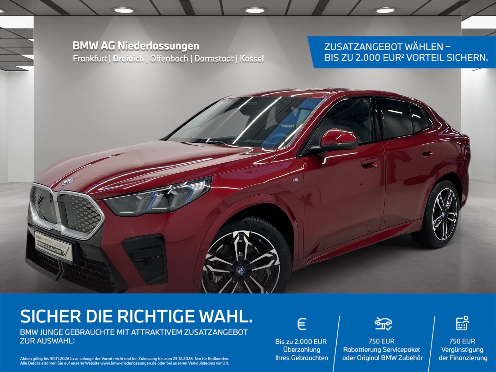 BMW iX2 xDrive30 M Sport AHK Driv.Assist.Prof LED