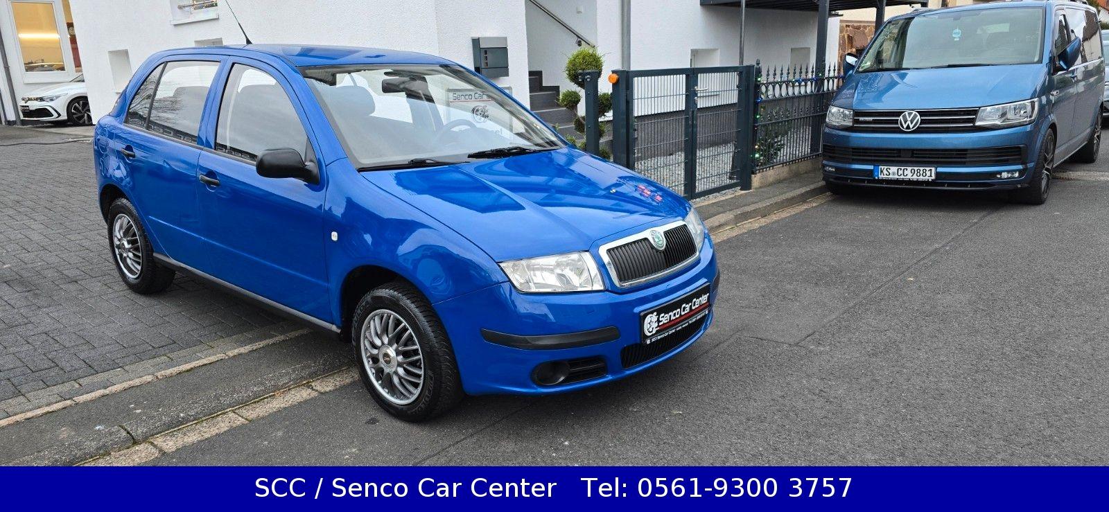 Skoda Fabia I Blau 5 Türig AUTOMATIK TÜV NEU