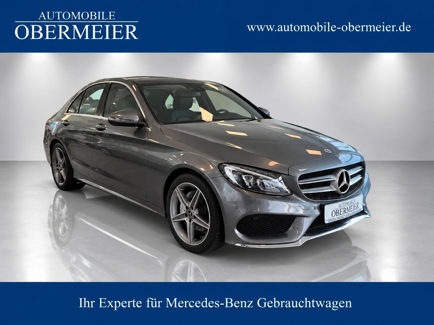 Mercedes-Benz C 200 AMG 9-Tr. Rü-Ka SHD LED SHZ TWA Navi