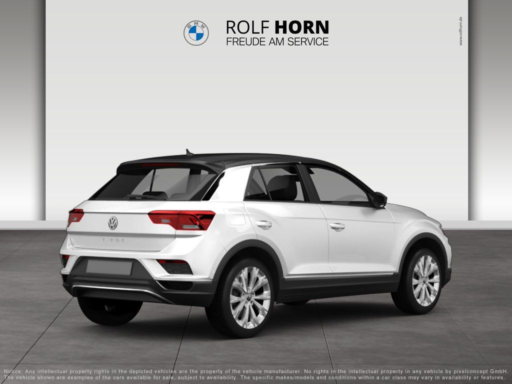 Volkswagen T-Roc 1.0 TSI Navi Klima Sitzhzg PDC Bluetooth imagem 2