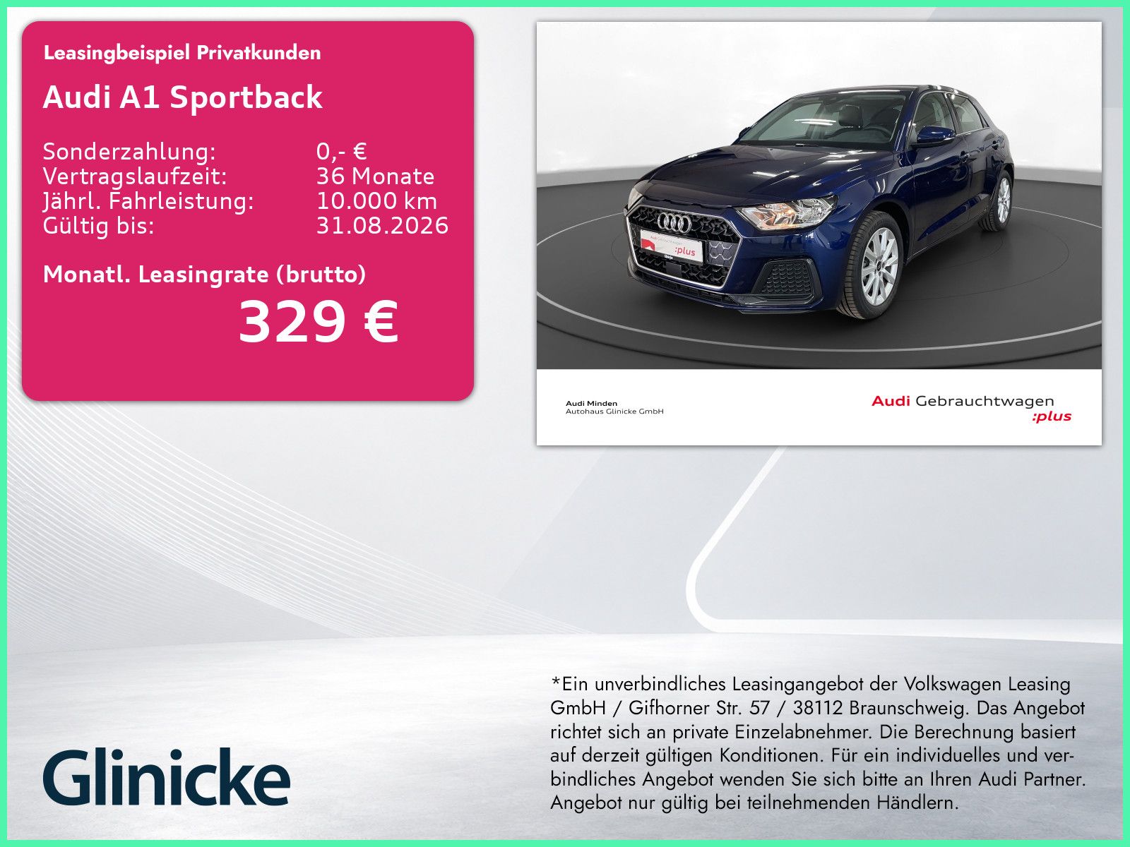 Audi A1 Sportback 25 TFSI advanced Navi PDC vo+hi Tem