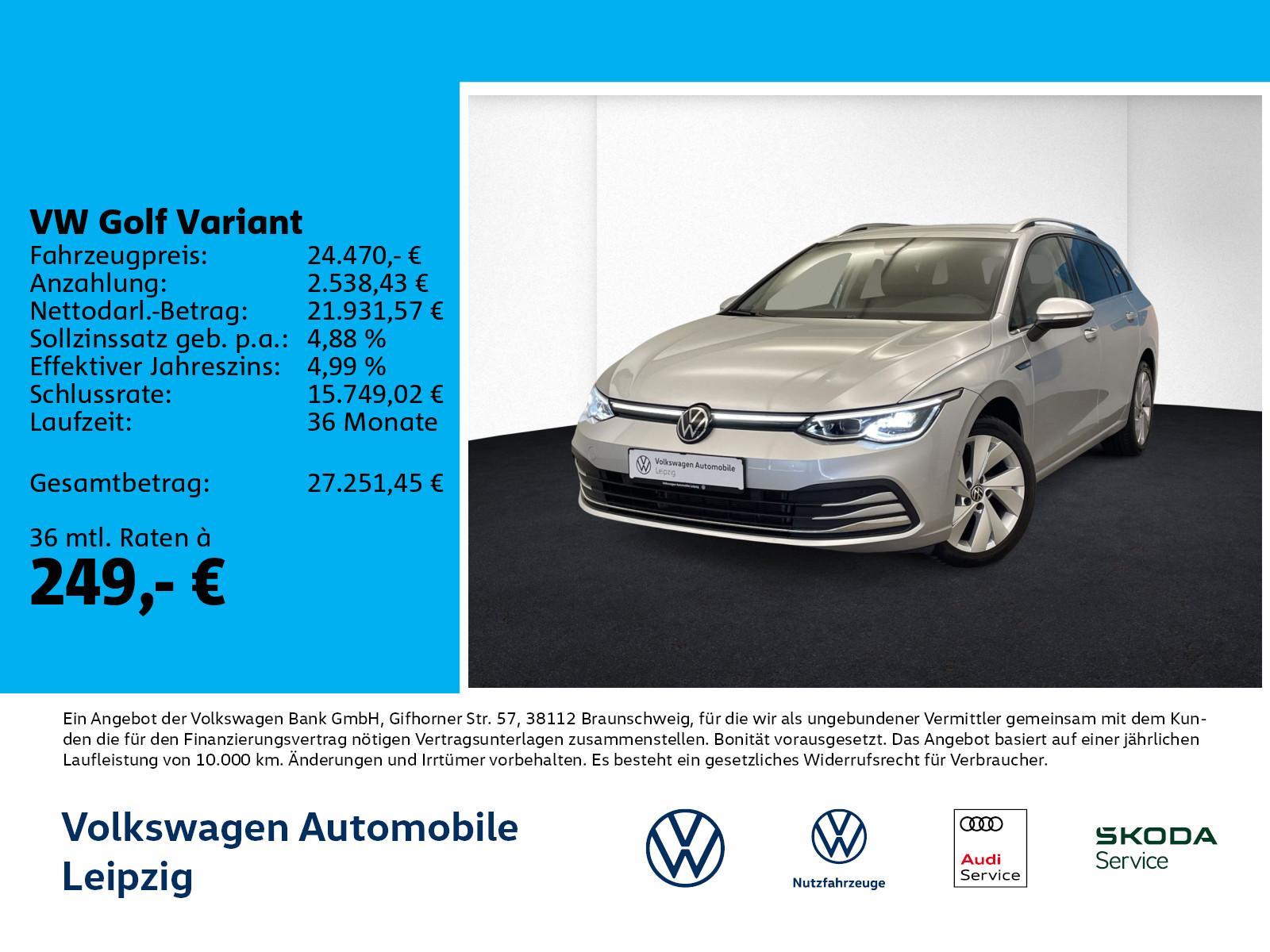 Volkswagen Golf VIII Variant Style 1.5 eTSI DSG *LED*