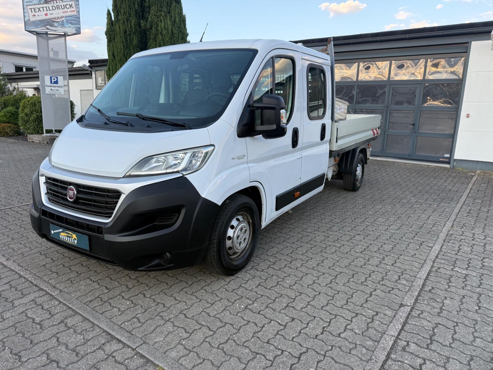 Fiat Ducato Maxi Pritsche Doppelk. 130 L4 Tüv 150Tkm