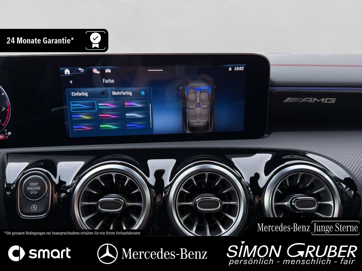 Fahrzeugabbildung Mercedes-Benz CLA 35 4M AMG Night Pano Perfo Sitz Memory Burm