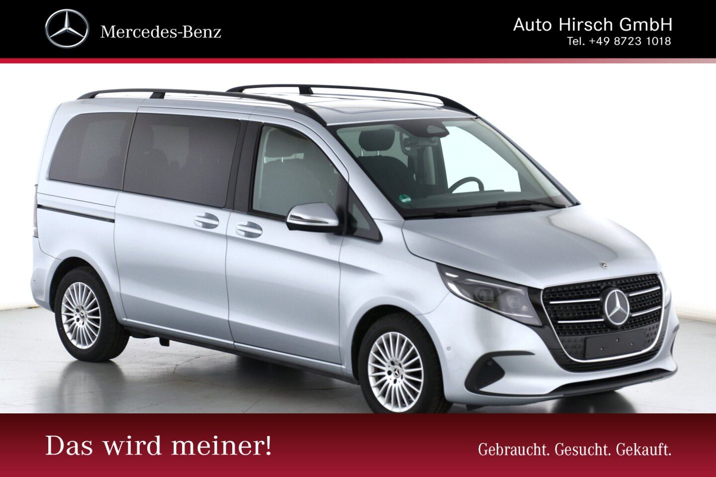 MERCEDES-BENZ V 220 d STYLE Kompakt MULTIBEAM+AHK+Warmluftstan