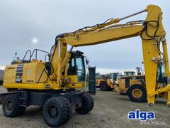 Komatsu PW 180-10, Verstellausleger, ZSA, Klima, Kamera