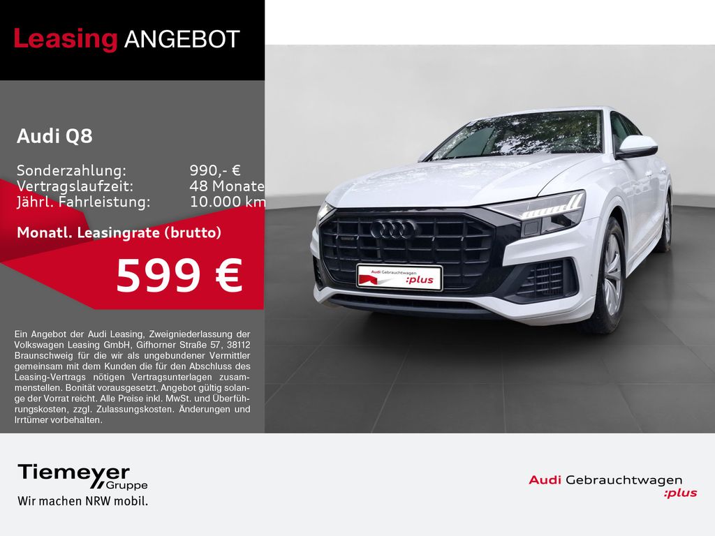 Audi Q8 55 TFSI Q AHK LM19 BuO OPS+ MATRIX