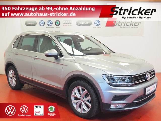 Ein Volkswagen Tiguan der zum Leasing angeboten wird.